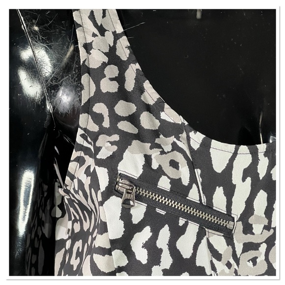 Armani Exchange Cheetah Print Romper Sz 8 - Picture 2 of 8
